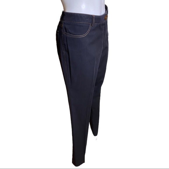 AKRIS Punto Jeans 100% Cotton Size 10 - Picture 8 of 14